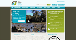 Desktop Screenshot of choosealbany.com